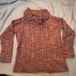 Art And Soul Knit Sweater - Pink and Brown